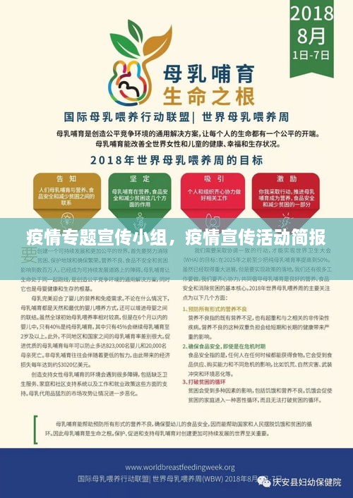 疫情專題宣傳小組，疫情宣傳活動(dòng)簡報(bào) 