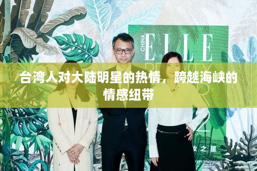 臺(tái)灣人對(duì)大陸明星的熱情，跨越海峽的情感紐帶