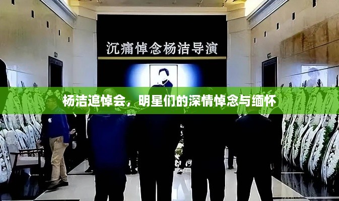 楊潔追悼會，明星們的深情悼念與緬懷