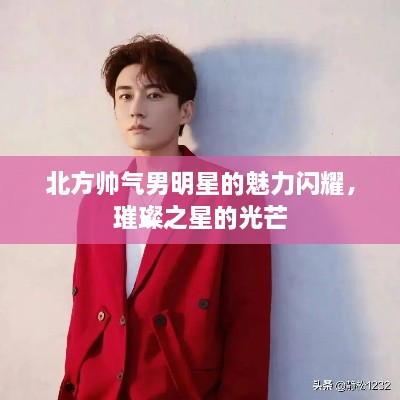 北方帥氣男明星的魅力閃耀，璀璨之星的光芒