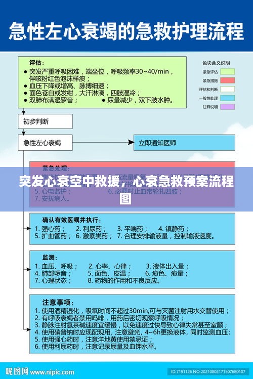 突發(fā)心衰空中救援，心衰急救預(yù)案流程圖 
