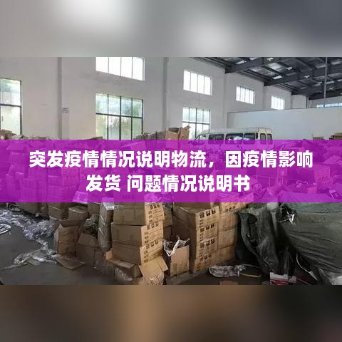 突發(fā)疫情情況說明物流，因疫情影響發(fā)貨 問題情況說明書 