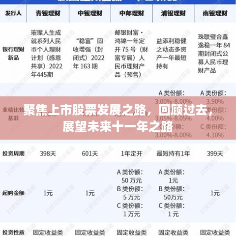 聚焦上市股票發(fā)展之路，回顧過去，展望未來十一年之路
