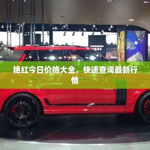 艷紅今日價(jià)格大全，快速查詢(xún)最新行情