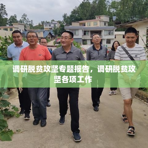 調(diào)研脫貧攻堅(jiān)專題報(bào)告，調(diào)研脫貧攻堅(jiān)各項(xiàng)工作 