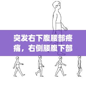 突發(fā)右下腹腰部疼痛，右側(cè)腰腹下部突然疼 