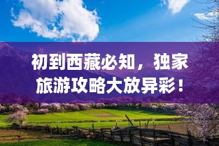 初到西藏必知，獨(dú)家旅游攻略大放異彩！