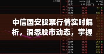 中信國(guó)安股票行情實(shí)時(shí)解析，洞悉股市動(dòng)態(tài)，掌握投資先機(jī)