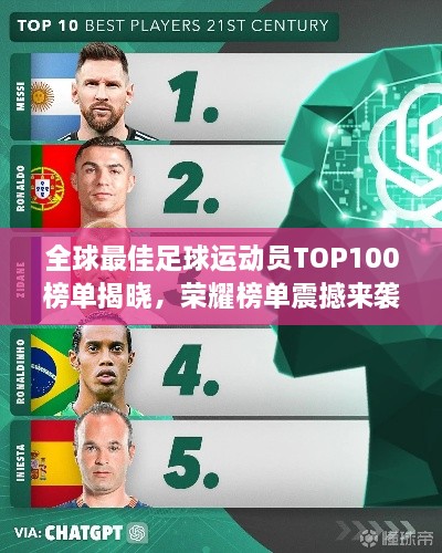 全球最佳足球運(yùn)動員TOP100榜單揭曉，榮耀榜單震撼來襲！