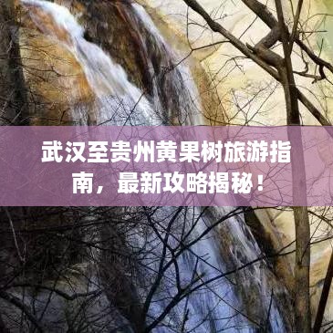 武漢至貴州黃果樹旅游指南，最新攻略揭秘！