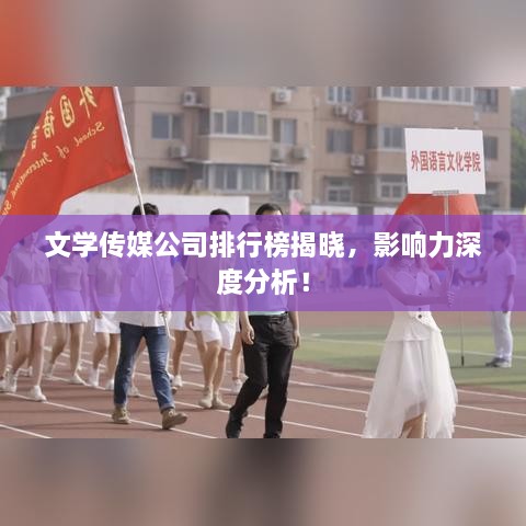 文學(xué)傳媒公司排行榜揭曉，影響力深度分析！