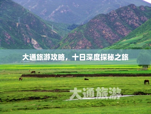 大通旅游攻略，十日深度探秘之旅