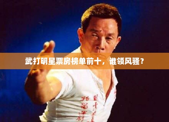 武打明星票房榜單前十，誰領(lǐng)風(fēng)騷？