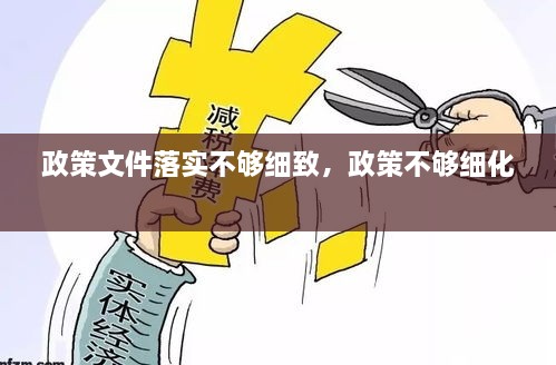 政策文件落實不夠細(xì)致，政策不夠細(xì)化 