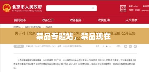 禁品專題站，禁品現(xiàn)在 