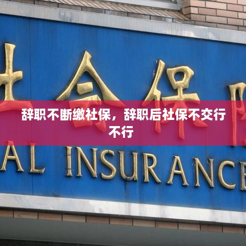 辭職不斷繳社保，辭職后社保不交行不行 