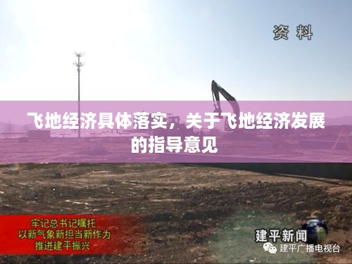 飛地經(jīng)濟(jì)具體落實(shí)，關(guān)于飛地經(jīng)濟(jì)發(fā)展的指導(dǎo)意見(jiàn) 