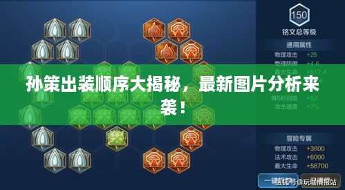孫策出裝順序大揭秘，最新圖片分析來襲！
